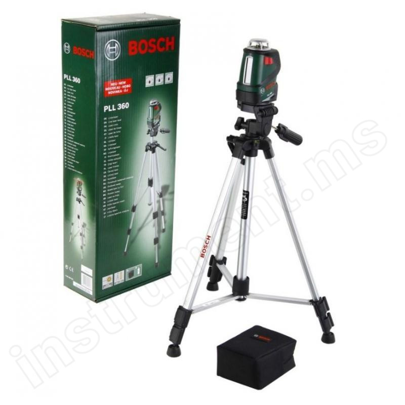 Нивелир лазерный со штативом Bosch PLL 360 Set   арт.0603663001 - фото 6