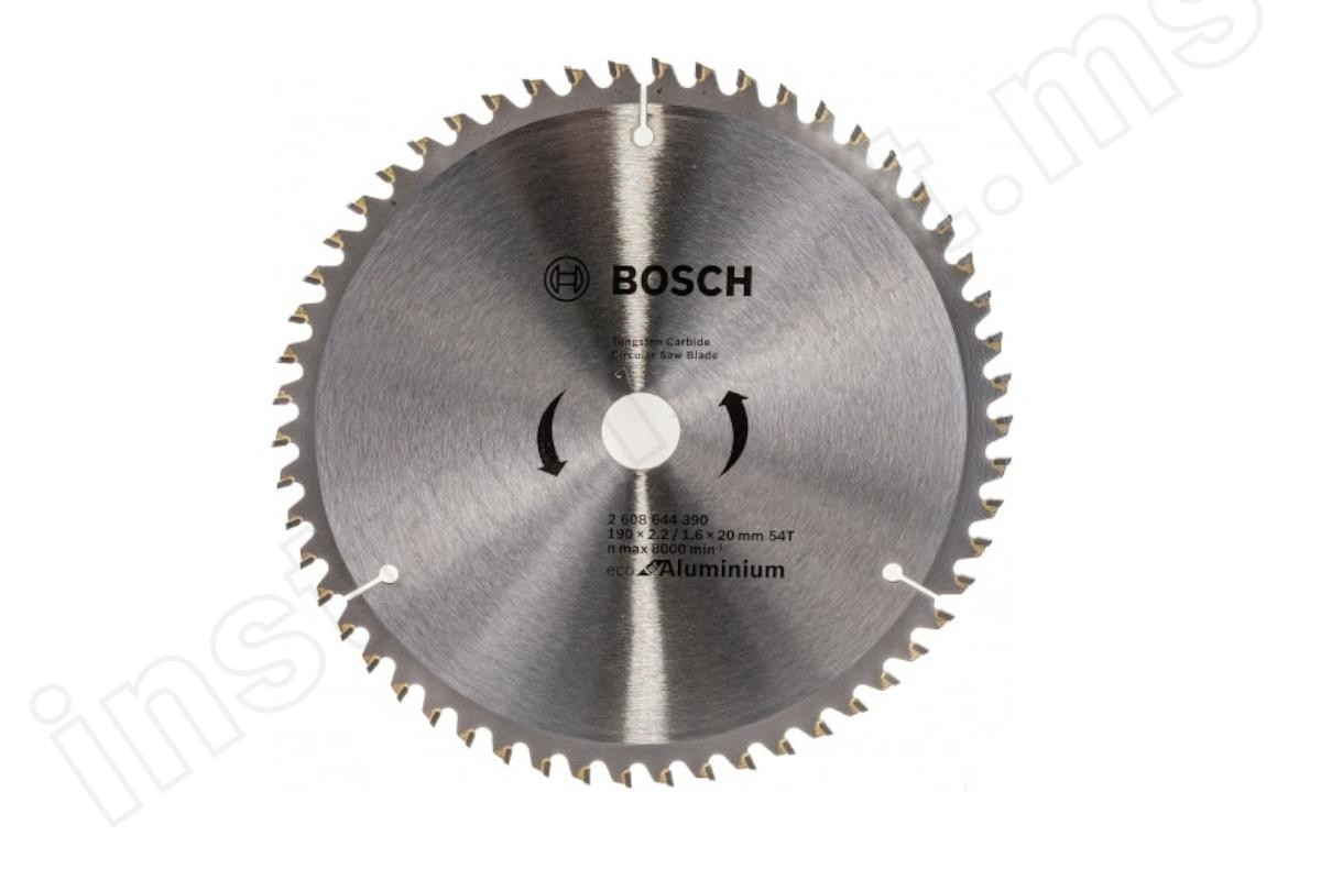 Диск пильный Bosch 190х20/16х54з. Multimaterial ECO - фото 3
